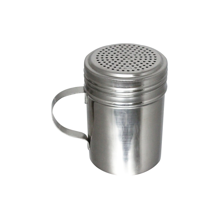 SUPERIOR / CES SHAKER DREDGE 10 OUNCE STAINLESS STEEL WITH HANDLE