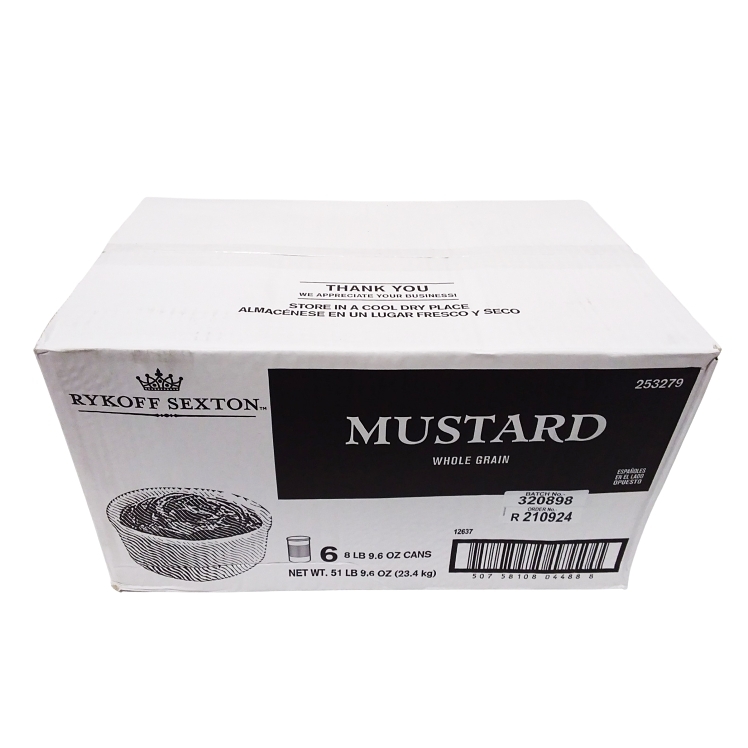 RYKOFF SEXTON MUSTARD WHOLE GRAIN CAN