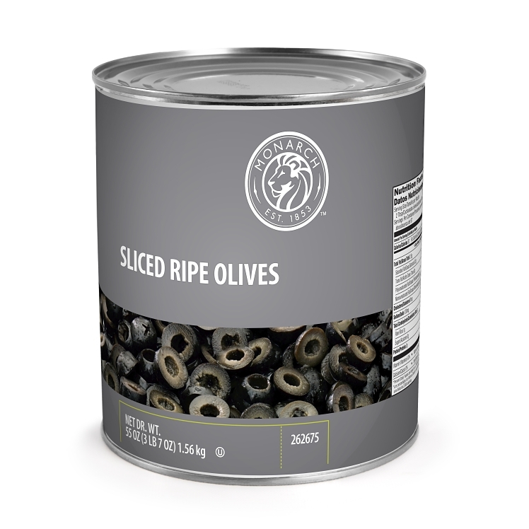 MONARCH OLIVE, RIPE SLICED SHELF STABLE