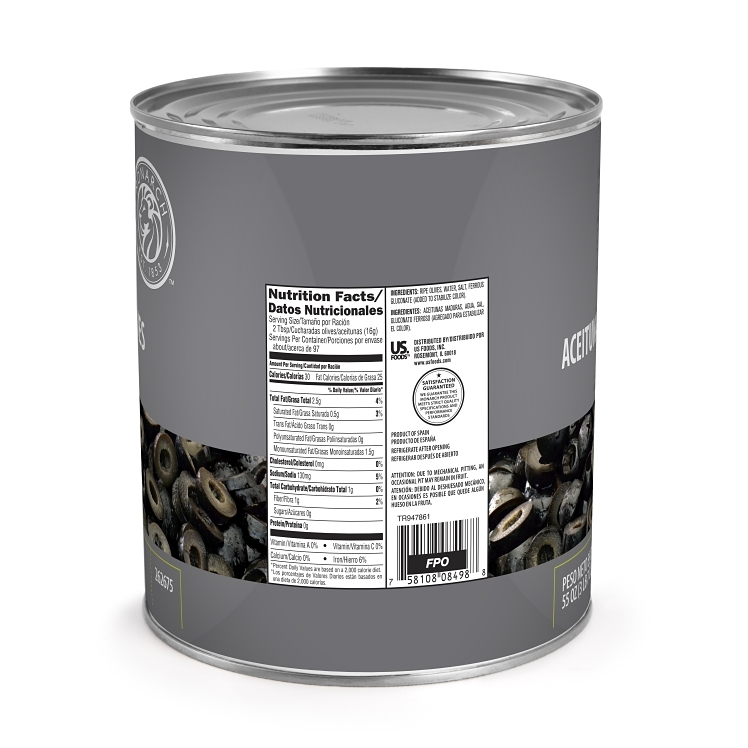 MONARCH OLIVE, RIPE SLICED SHELF STABLE