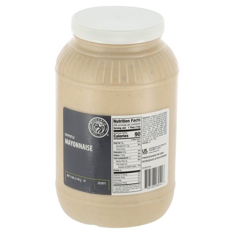MONARCH MAYONNAISE CHIPOTLE PLASTIC JAR