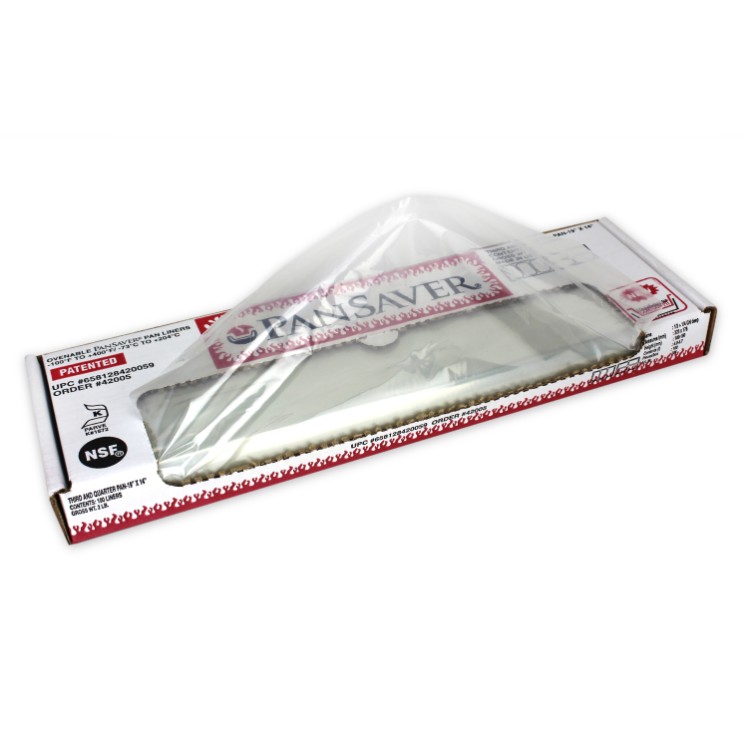 PANSAVER LINER, PAN FOOD NYLON 3RD CLEAR