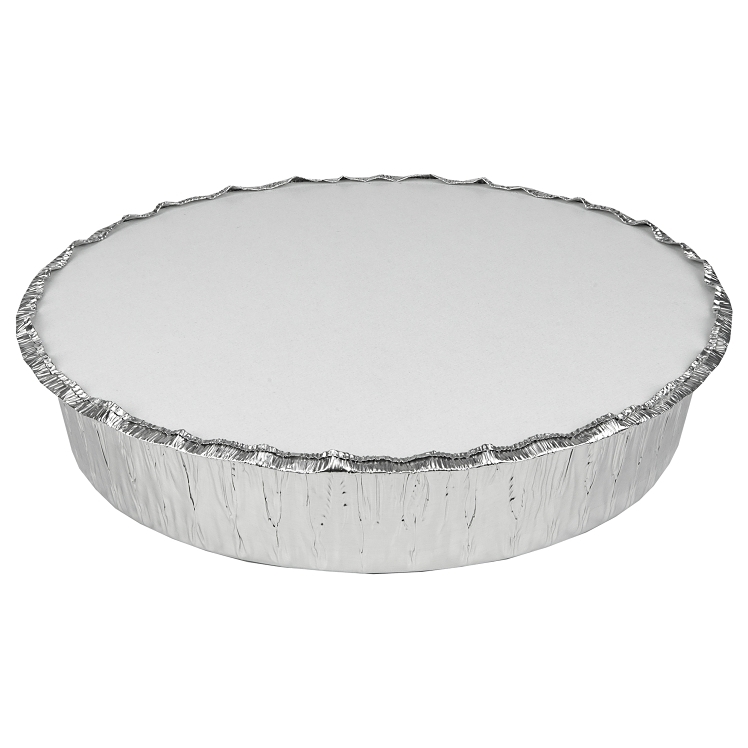 MONOGRAM CONTAINER, FOIL 9 INCH 1 COMPARTMENT WITH LID