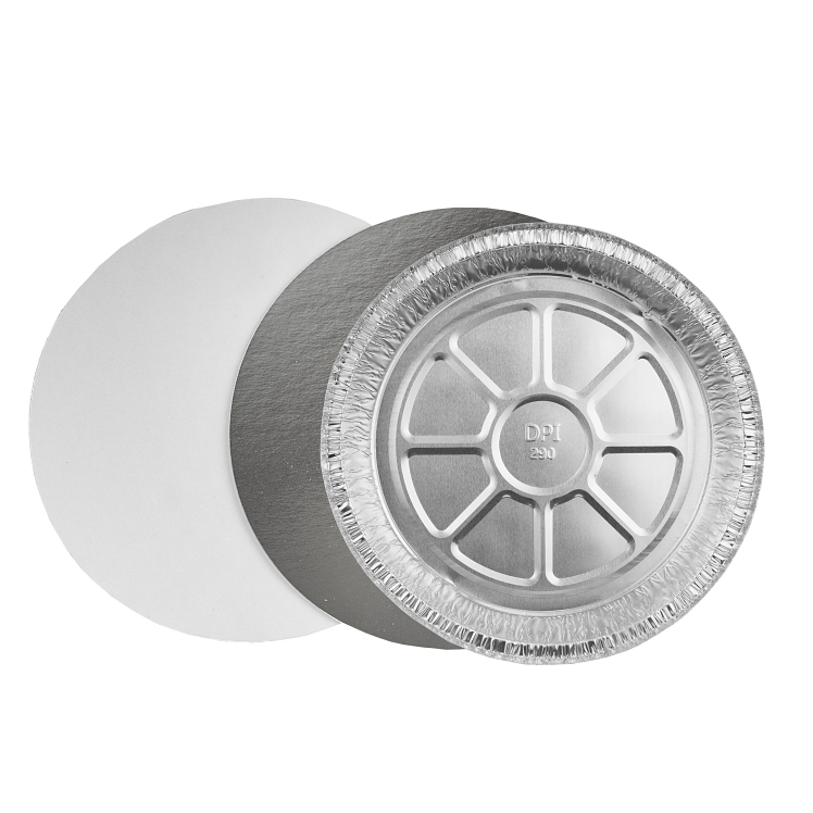 MONOGRAM CONTAINER, FOIL 9 INCH 1 COMPARTMENT WITH LID