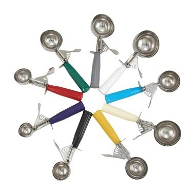 WINCO DISHER STAINLESS STEEL #40 0.75 OZ