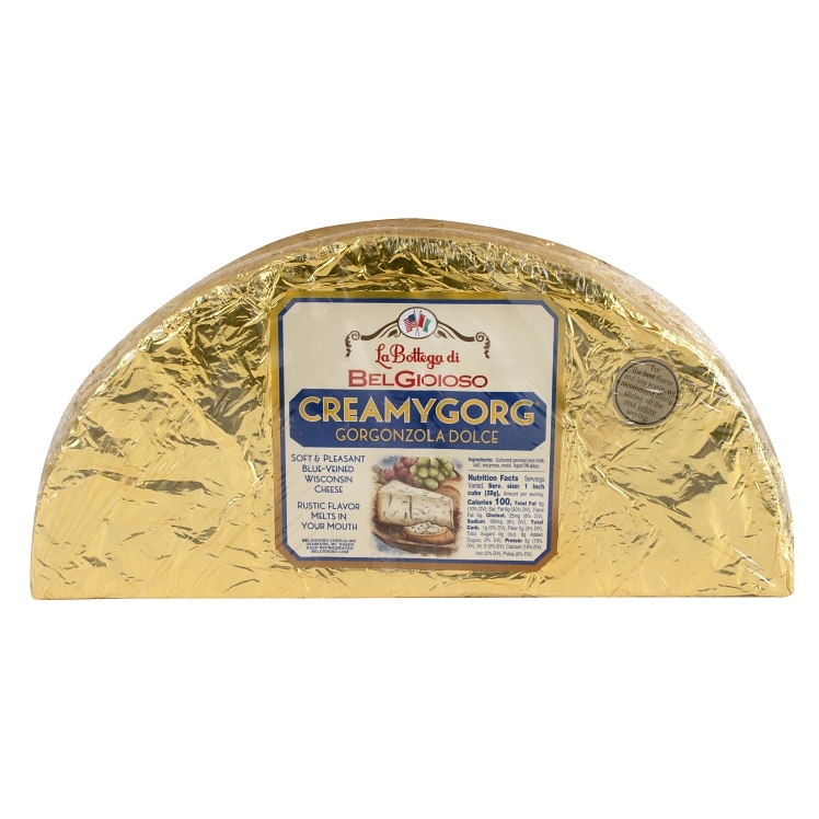 BELGIOIOSO CREAMY GORGONZOLA HALF WHEEL