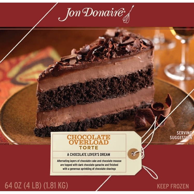 JON DONAIRE CHOCOLATE OVERLOAD TORTE 9 INCH