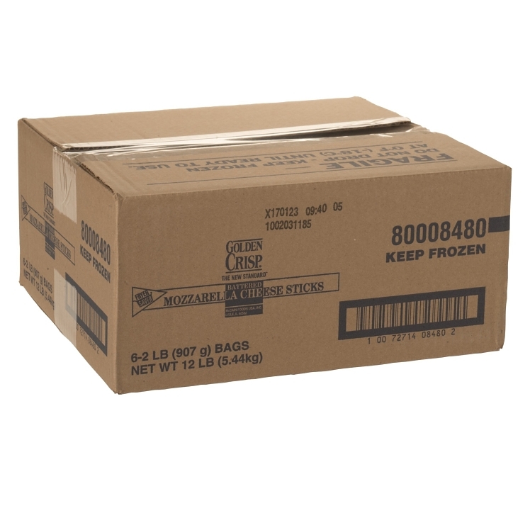 GOLDEN CRISP BATTERED MOZZARELLA CHEESE STICKS