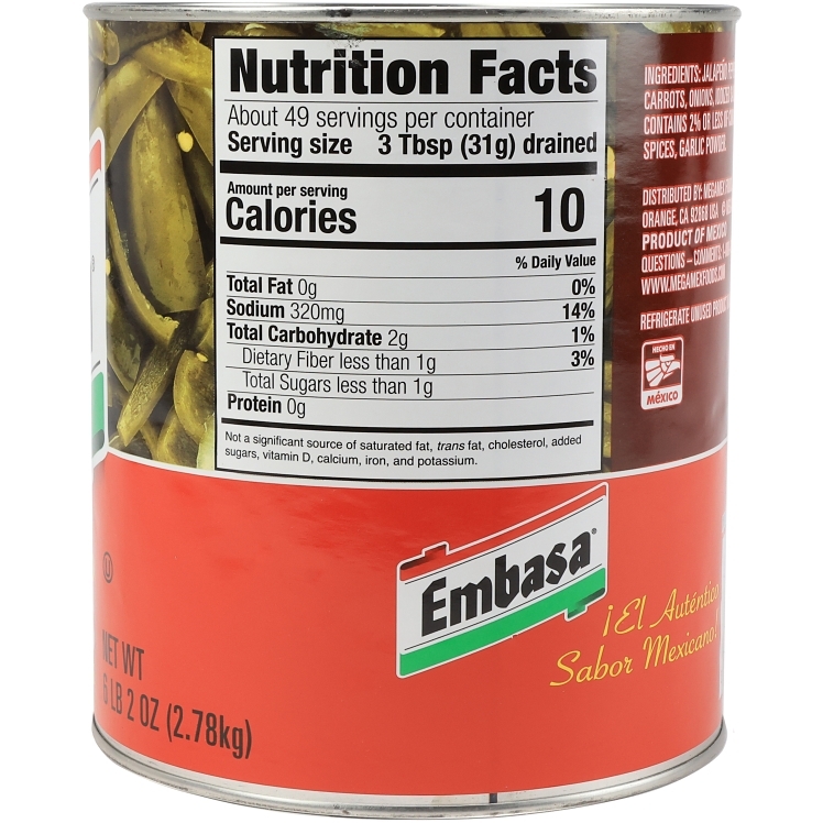 EMBASA SLICED JALAPENOS