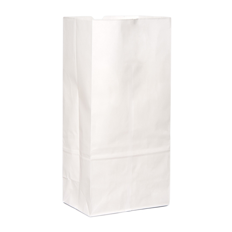 BAG, C-OUT 8 LB PAPR WHT
