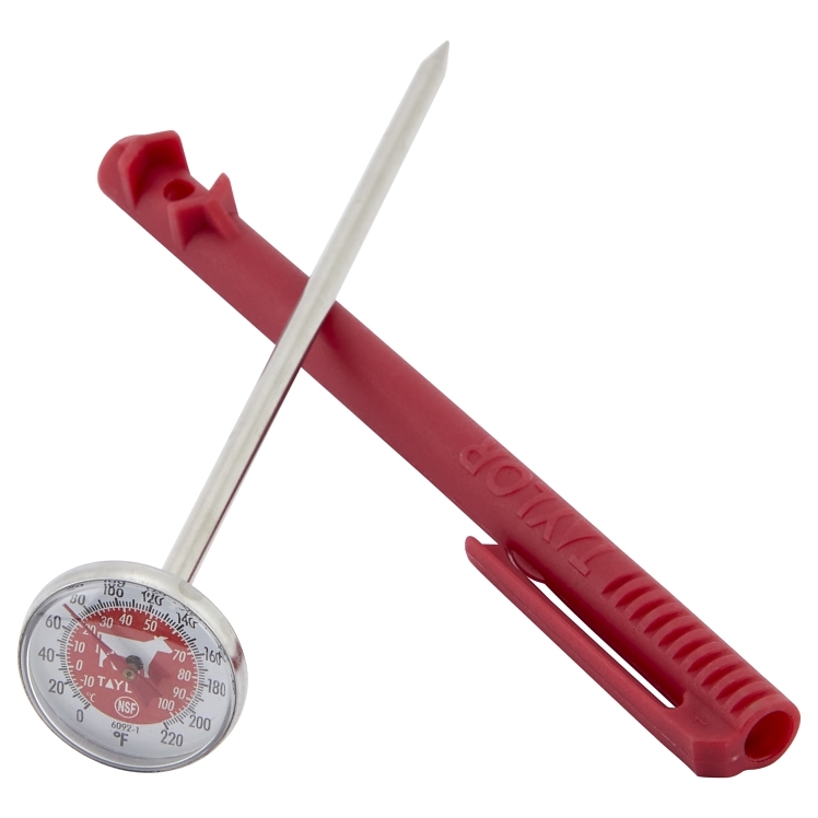 TAYLOR PRECISION THERMOMETER POCKET DIAL 0/220F