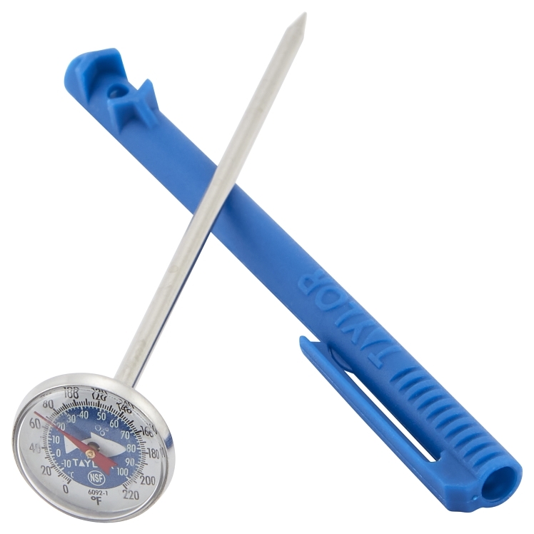 TAYLOR PRECISION THERMOMETER, POCKET DIAL 0/220 FAHRENHEIT