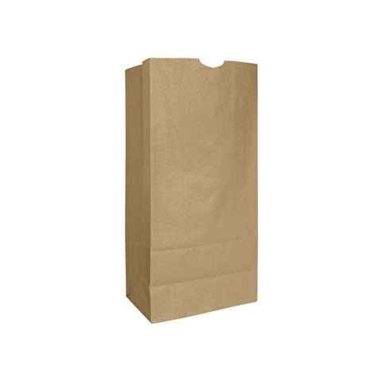 MONOGRAM BAG CARRY-OUT 10 LB PAPER KRAFT