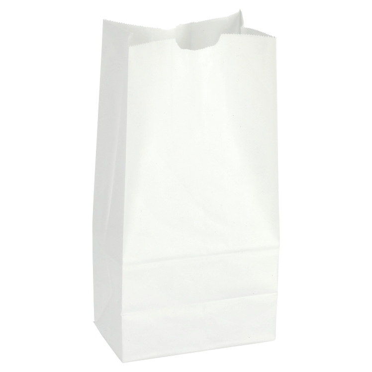 MONOGRAM 12 LB WHITE PLASTIC GROCERY BAGS