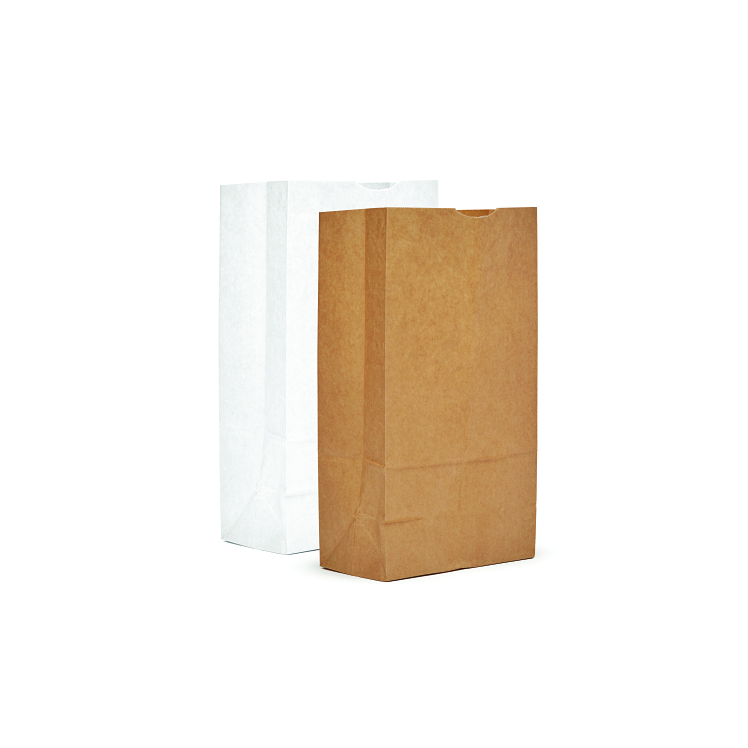 MONOGRAM 12 LB WHITE PLASTIC GROCERY BAGS
