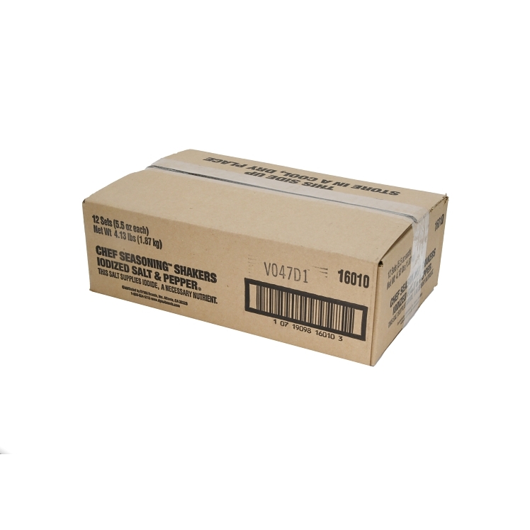 DIXIE CRYSTAL SEASONING SALT & PEPPER GRANULATED SET