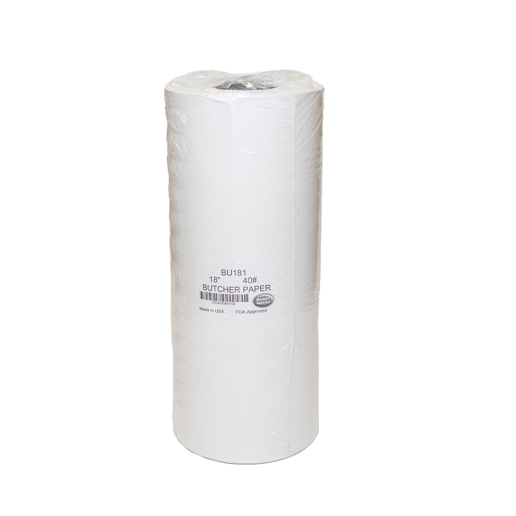 HANDY WACKS 18 X 1000' WHITE BUTCHER PAPER ROLL