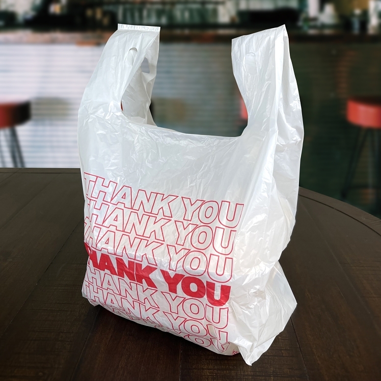 BAG, T-SHIRT 11.5X7X21 PLST