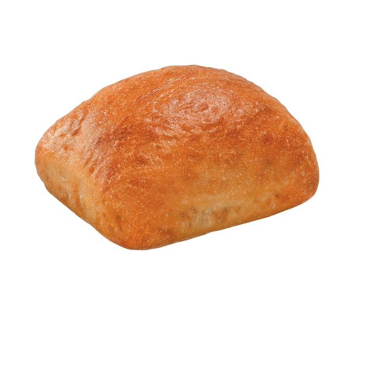 TURANO ROLL CIBATTA 4 SQUARE UNSLICED FROZEN