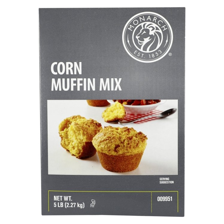 MONARCH MIX, MUFFIN CORN PHOSPHATE FREE COMPLETE