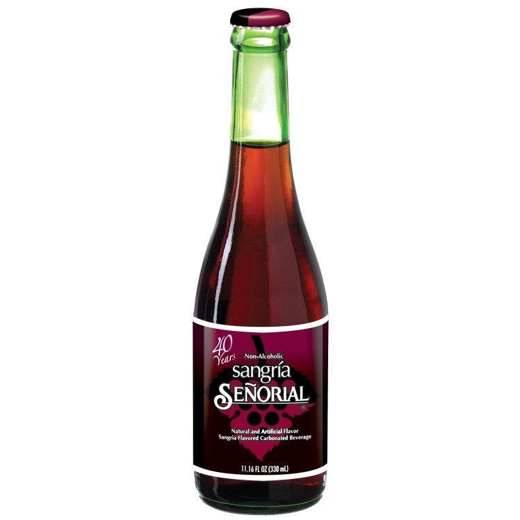 SANGRIA SENORIAL MEXICAN GLASS BOTTLE SODA POP