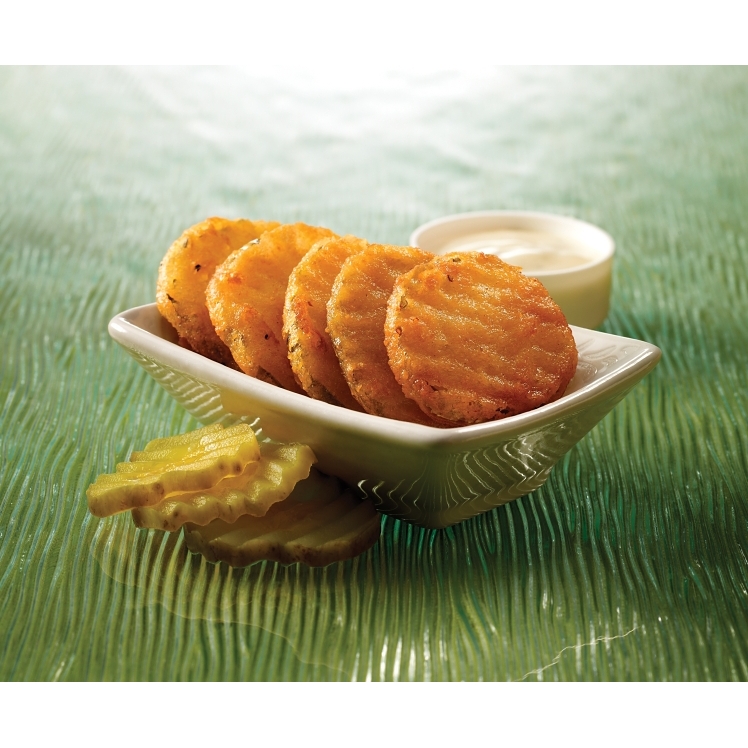 FRED'S BATTERED PICKLE CHIPS