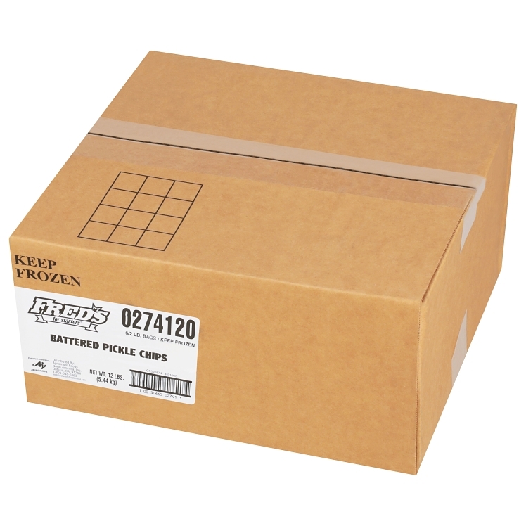 FRED'S BATTERED PICKLE CHIPS