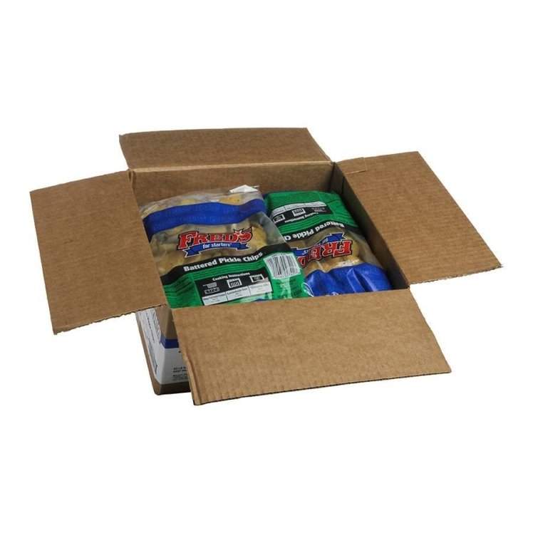 FRED'S BATTERED PICKLE CHIPS