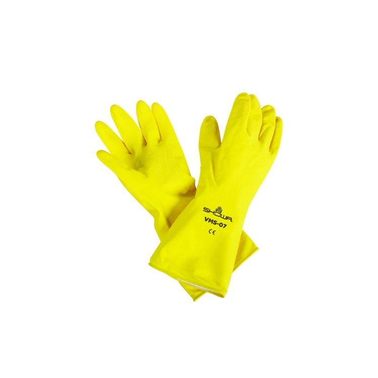 GLOVE, LATEX LG FLOCK LINED