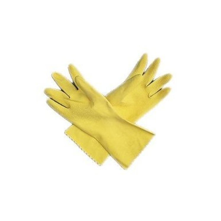 GLOVE, LATEX LG FLOCK LINED