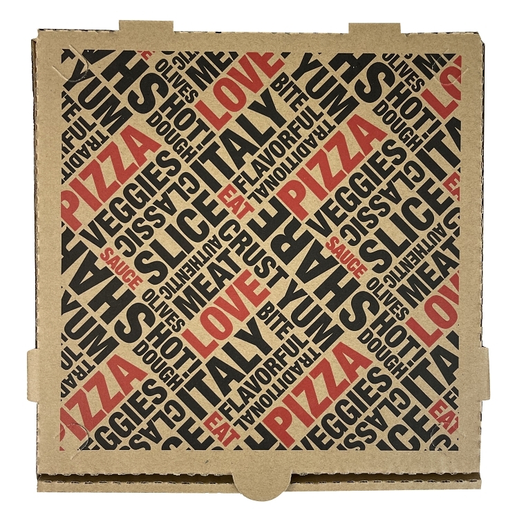 MONOGRAM 10 INCH KRAFT PIZZA BOX