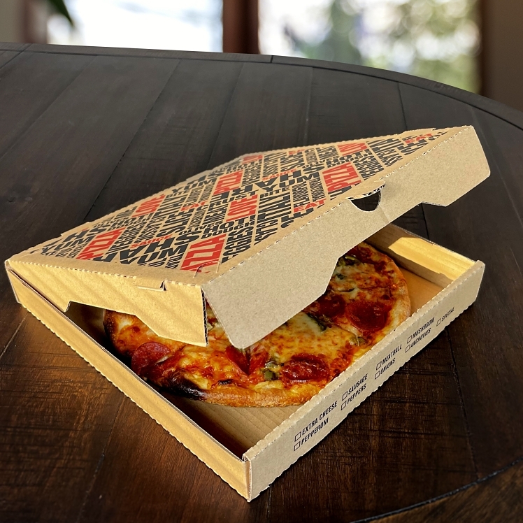MONOGRAM 10 INCH KRAFT PIZZA BOX