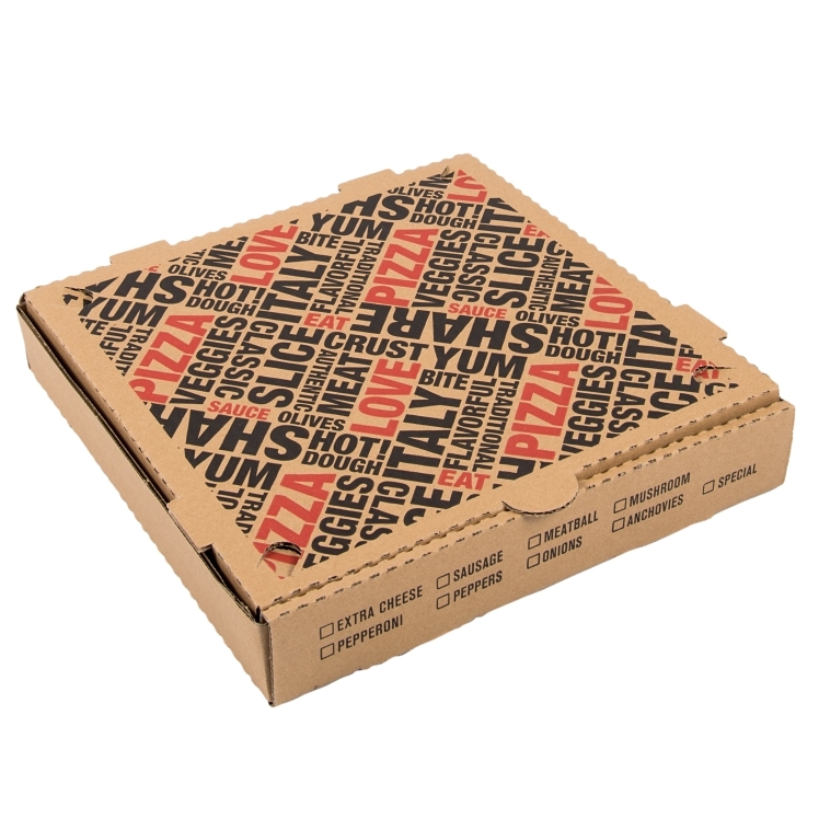 MONOGRAM 10 INCH KRAFT PIZZA BOX