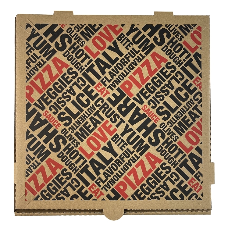 MONOGRAM 12 INCH ARTISAN KRAFT PIZZA BOX