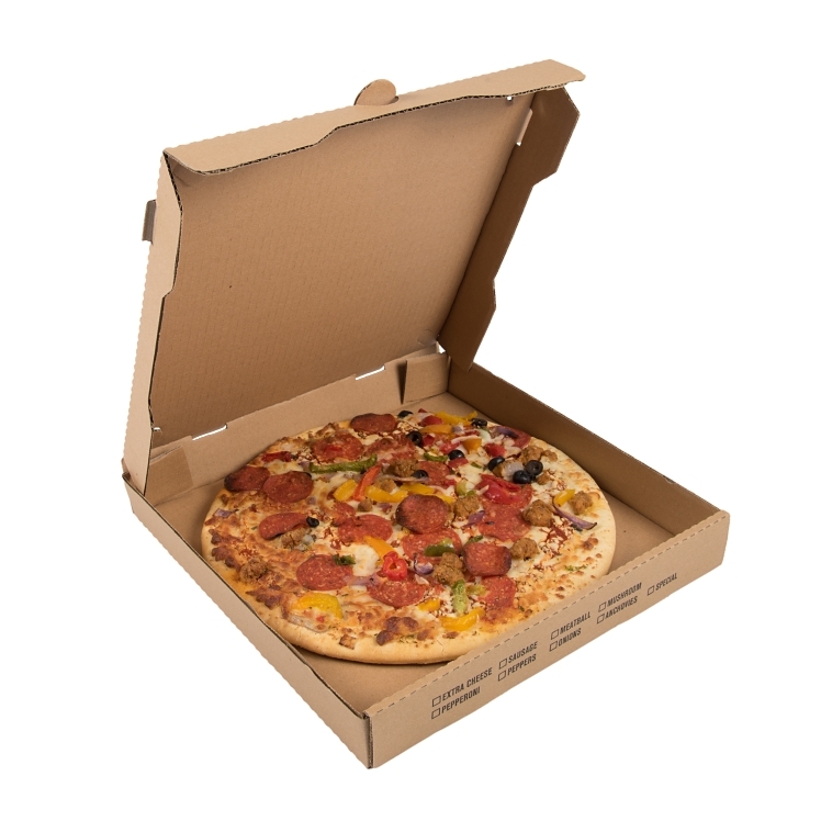 MONOGRAM 12 INCH ARTISAN KRAFT PIZZA BOX