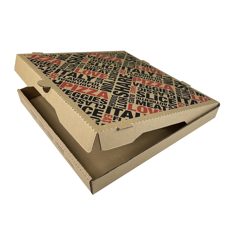 MONOGRAM 14 IN PIZZA BOX SLICES OF ART STOCK PRINT