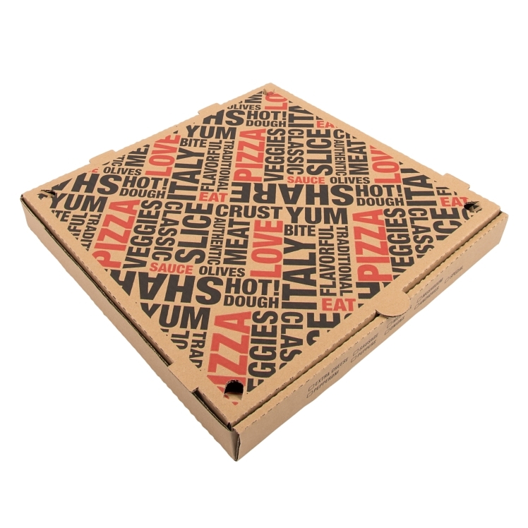MONOGRAM 14 IN PIZZA BOX SLICES OF ART STOCK PRINT