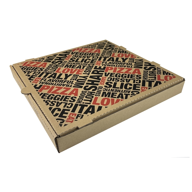 MONOGRAM 14 IN PIZZA BOX SLICES OF ART STOCK PRINT