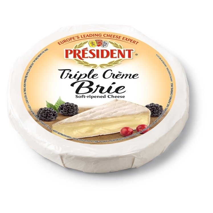 PRESIDENT TRIPLE CREAM BRIE WHEEL