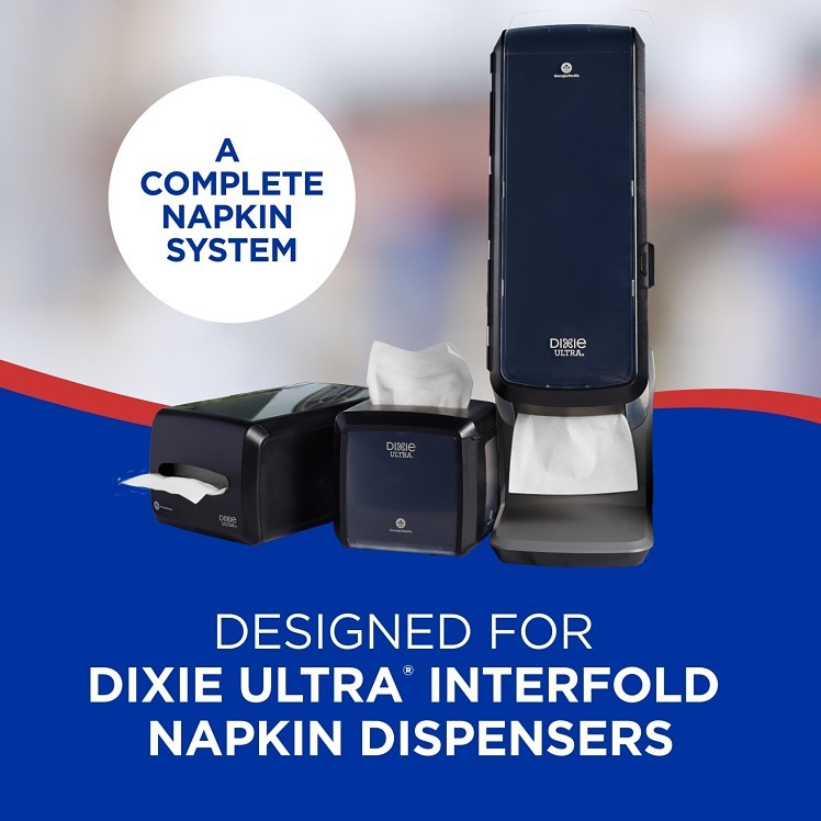 DIXIE ULTRA NAPKIN, DISPENSER NAPKIN WHITE