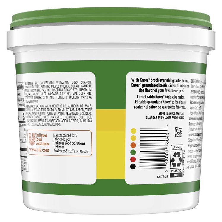 KNORR BOUILLON CALDO DE POLLO CHICKEN