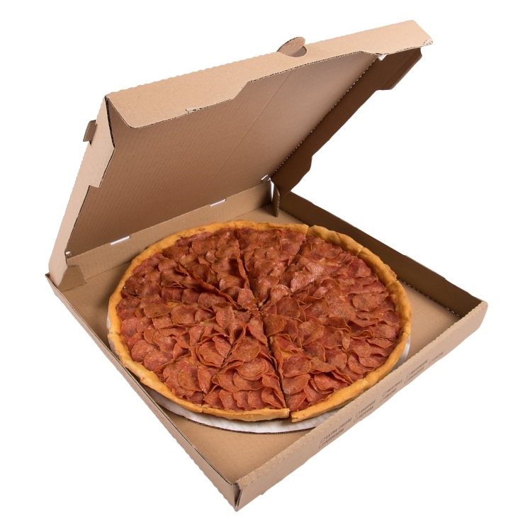 MONOGRAM 16 INCH KRAFT CAFE ITALIA PIZZA BOX