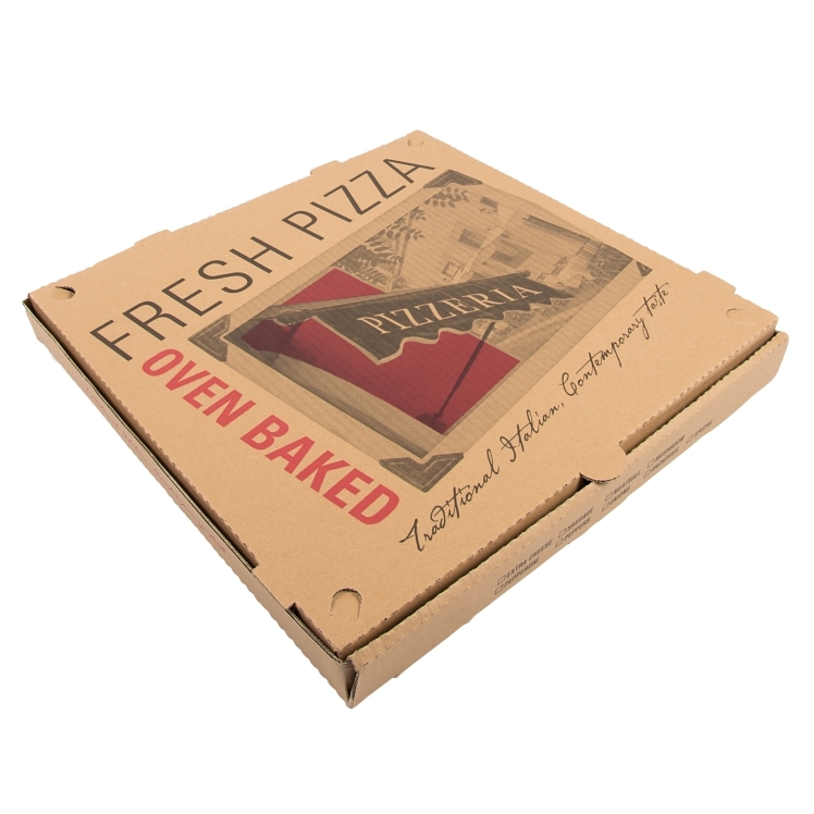 MONOGRAM 16 INCH KRAFT CAFE ITALIA PIZZA BOX