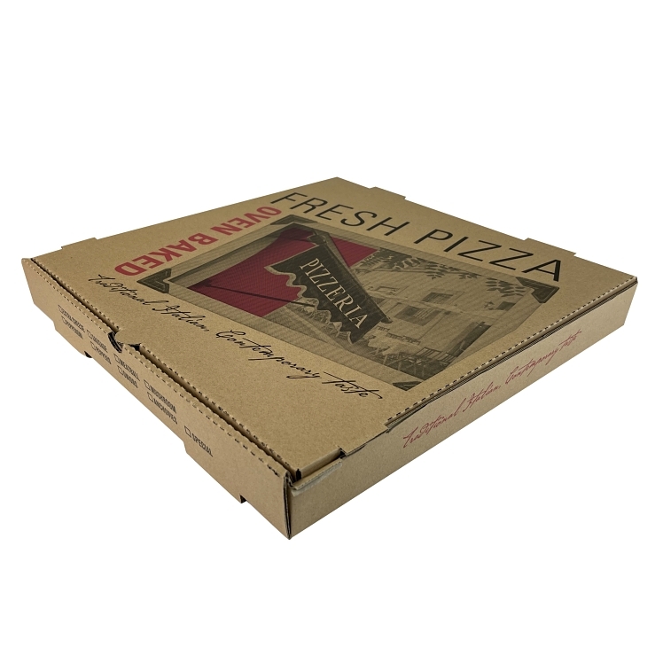 MONOGRAM 16 INCH KRAFT CAFE ITALIA PIZZA BOX