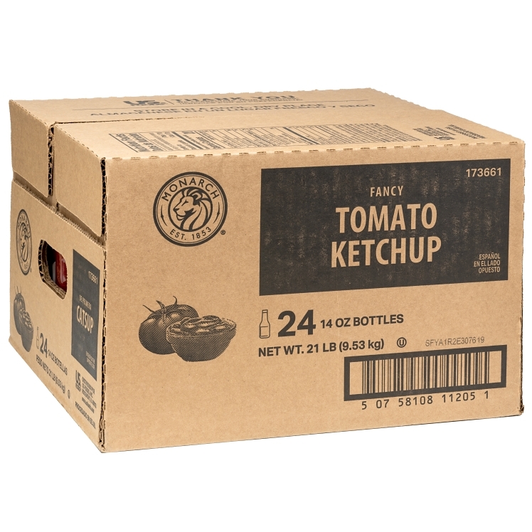 MONARCH KETCHUP, TOMATO FANCY 33% RED PLASTIC