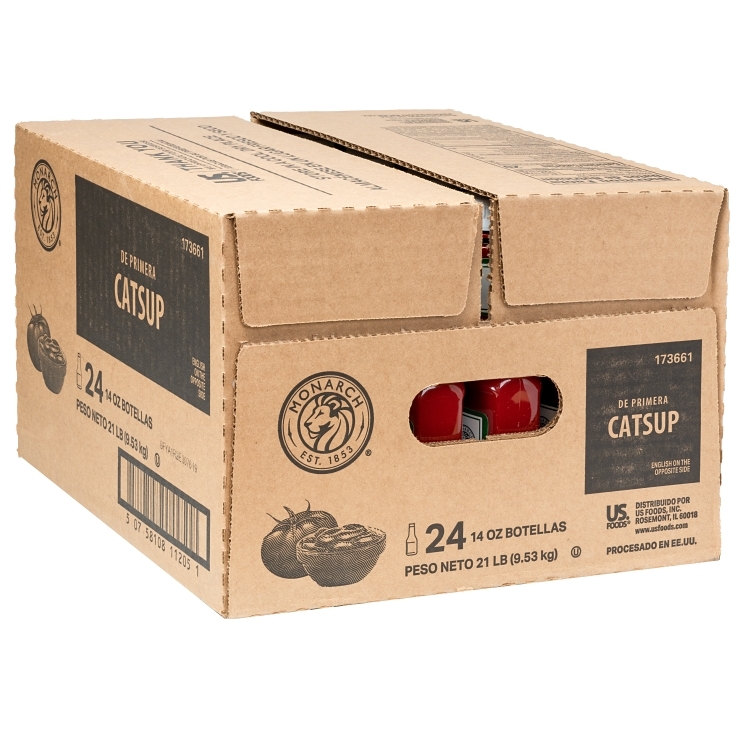 MONARCH KETCHUP, TOMATO FANCY 33% RED PLASTIC