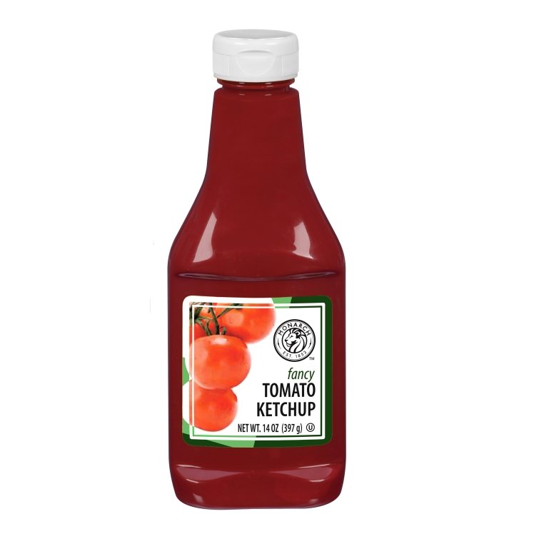 MONARCH KETCHUP, TOMATO FANCY 33% RED PLASTIC