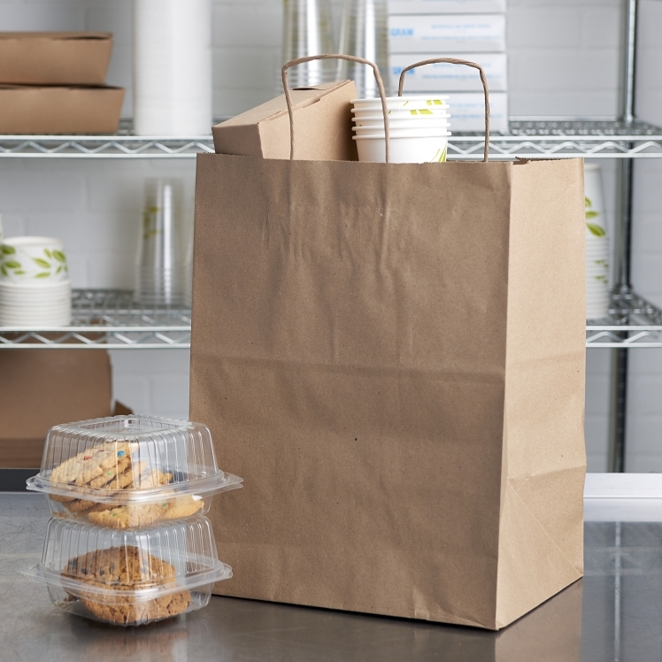 MONOGRAM PAPER 12X9X15.75 SHOPPING BAG