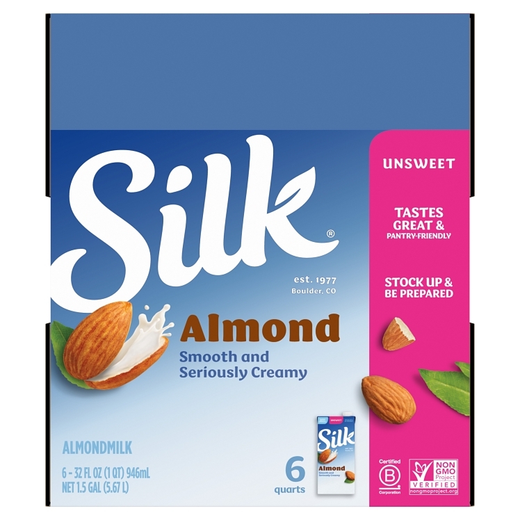 SILK ALMOND MILK UNSWEETENED