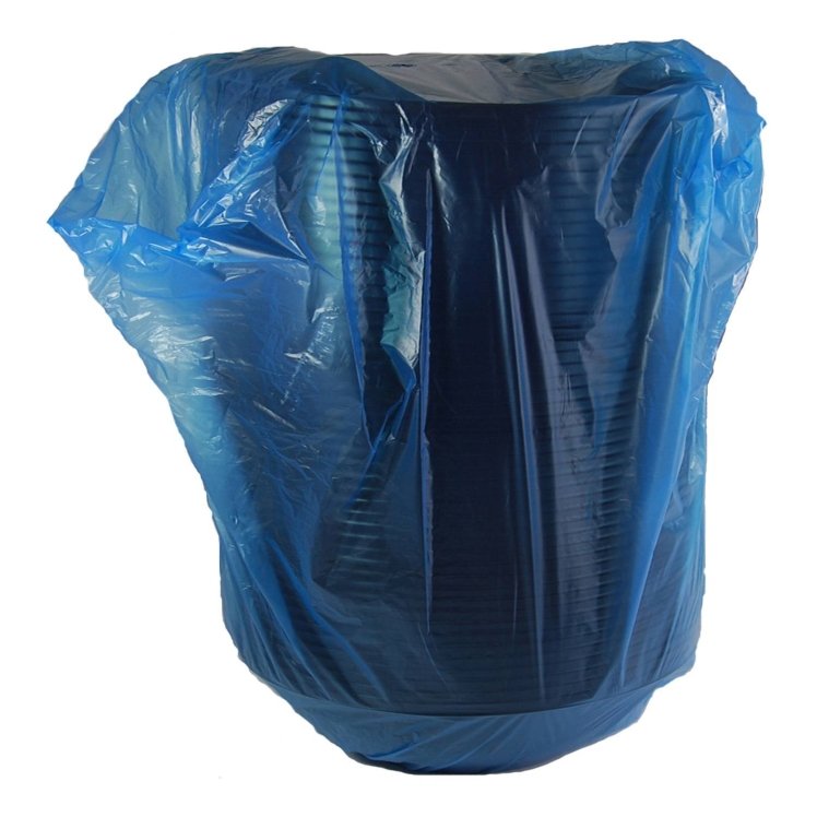 SABERT BLACK 80OZ ROUND BOWL